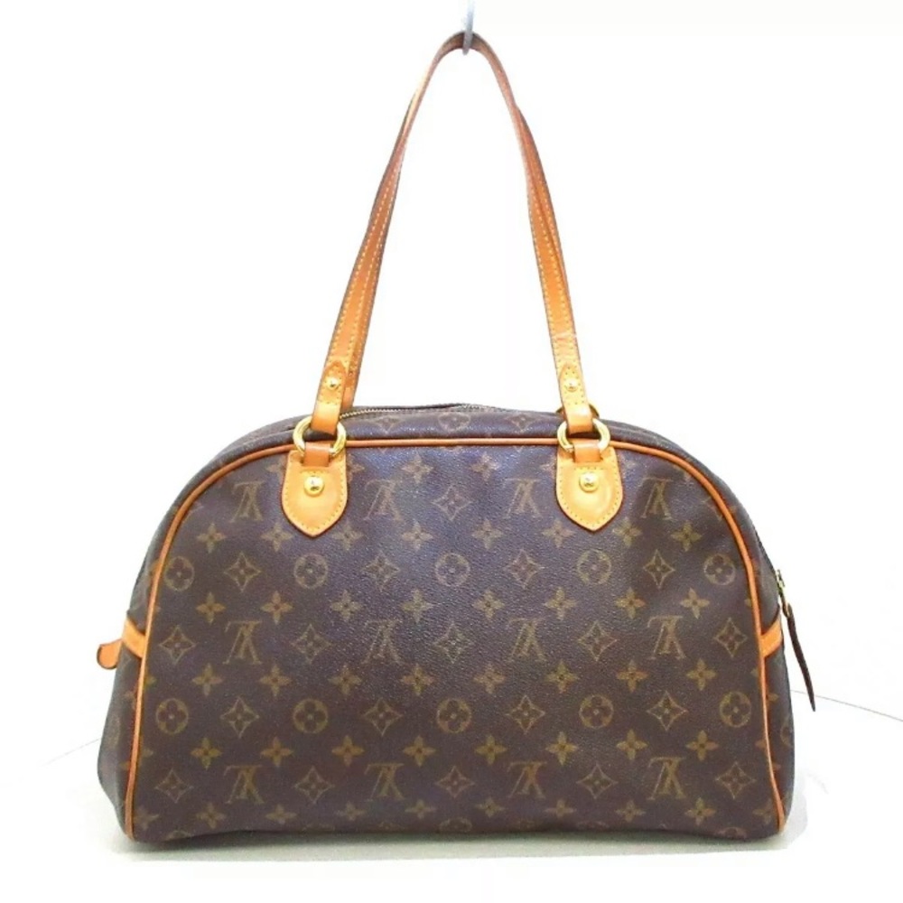 💎✨DISCONTINUED zipper closure  LOUIS VUITTON BAG montorgueil gm - Picture 3 of 16